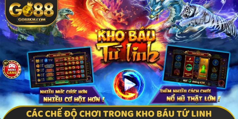 Các chế độ chơi trong Kho Báu Tứ Linh