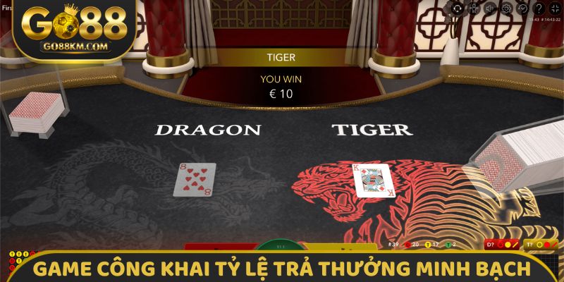 Game công khai tỷ lệ trả thưởng minh bạch