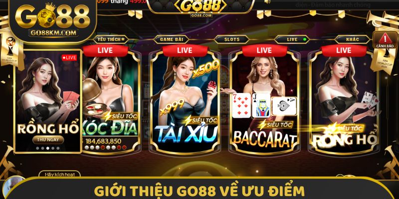 Giới thiệu GO88 về ưu điểm
